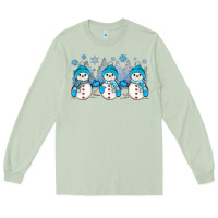 Matcha snowman winter Long Sleeve Tee - JahusDesignShop