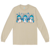 Mushroom snowman winter Long Sleeve Tee - JahusDesignShop