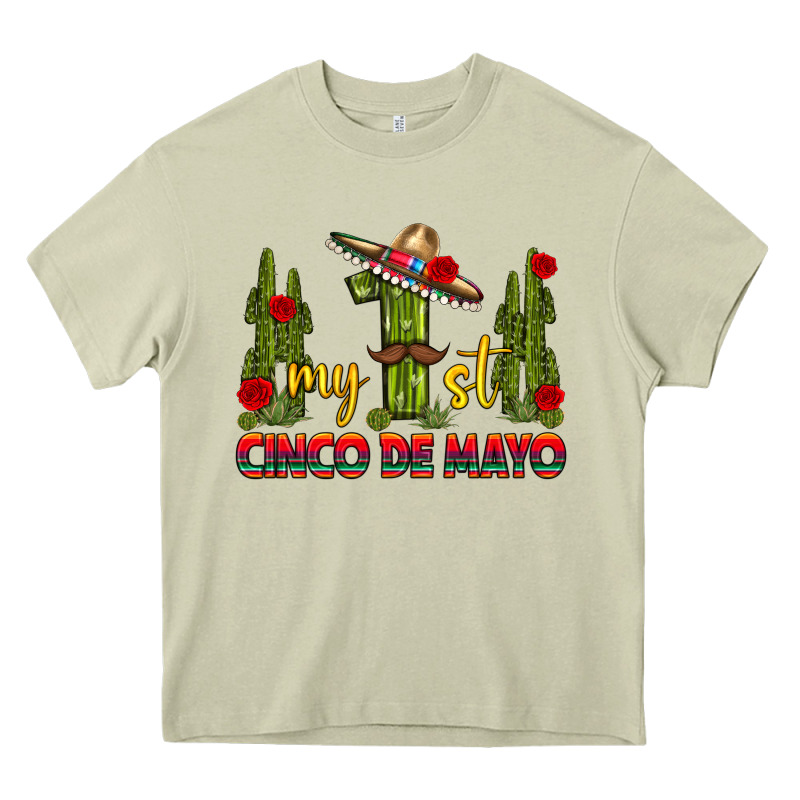My 1st Cinco De Mayo Heavy Core Tee by texasbilliewilder | Teevron