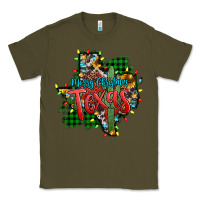 Army Green western desert christmas texas map Classic Tee - Jasminsmagicworld