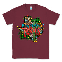 Burgundy western desert christmas texas map Classic Tee - Jasminsmagicworld
