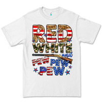 White red white and pew pew pew Premium Tee - Zillion Design Studio