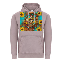 Vintage Zinc i hate everyone but coffee helps western skeleton coffee sunflowers Vintage Hoodie - Artiststas