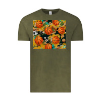 Vintage Olive basketball tumbler Vintage Tee - Artiststas