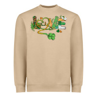 Mushroom st. patricks day nurse love medical love Heavyweight Sweatshirt - BarkalooDesign