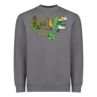 Storm st. patricks day nurse love medical love Heavyweight Sweatshirt - BarkalooDesign