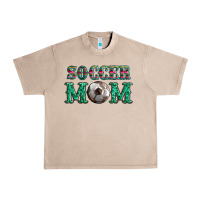 French Oak soccer mom with leopard ball and serape leopard Urban Heavy Tee - Artiststas