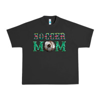 Pigment Black soccer mom with leopard ball and serape leopard Urban Heavy Tee - Artiststas