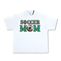 White soccer mom with leopard ball and serape leopard Urban Heavy Tee - Artiststas