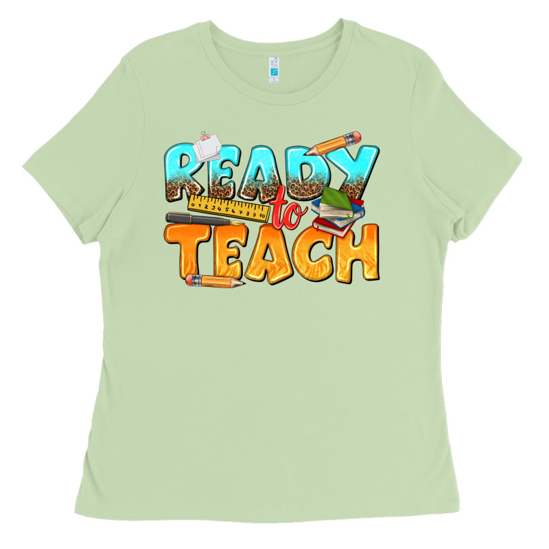 Ready To Teach Ladies Tee by texasbilliewilder | Teevron