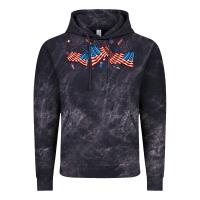 Cloud Black fourth of july american flag Vintage Hoodie - RanaPortraitStore