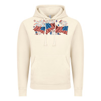 Vintage Artic fourth of july american flag Vintage Hoodie - RanaPortraitStore
