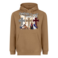 Toasted Coconut Christmas Begins With Christ Heavyweight Hoodie - Bettercallsaul