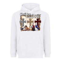 White Christmas Begins With Christ Heavyweight Hoodie - Bettercallsaul