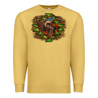 Antique Gold christmas rodeo Premium Sweatshirt - RanaPortraitStore