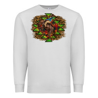 Dove Grey christmas rodeo Premium Sweatshirt - RanaPortraitStore
