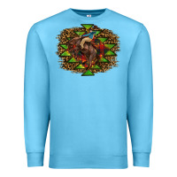 Ocean Blue christmas rodeo Premium Sweatshirt - RanaPortraitStore