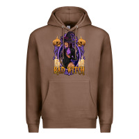 Chestnut Bad Witch Black Woman Premium Hoodie - texasbilliewilder