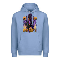 Colony Blue Bad Witch Black Woman Premium Hoodie - texasbilliewilder