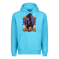 Ocean Blue Bad Witch Black Woman Premium Hoodie - texasbilliewilder