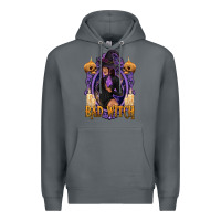 Rock Bad Witch Black Woman Premium Hoodie - texasbilliewilder