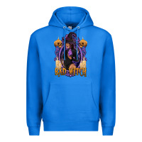 True Royal Bad Witch Black Woman Premium Hoodie - texasbilliewilder