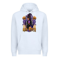 White Bad Witch Black Woman Premium Hoodie - texasbilliewilder