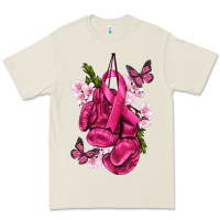 Bone Cancer Boxing Gloves with Ribbon Premium Tee - texasbilliewilder
