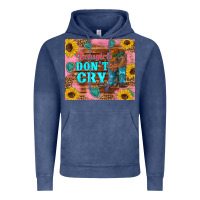 Vintage Denim cowgirls don't crty boots hat sunflowers tumbler Vintage Hoodie - Artiststas