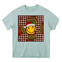 Arona Christmas smiley face Heavy Core Tee - BarkalooDesign