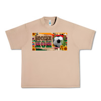 Burro soccer mom with ball and sunflower cactus serape licanse plate Urban Heavy Tee - Artiststas