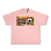 Soccer Mom With Ball And Sunflower Cactus Serape Licanse Plate Urban Heavy Tee | Teevron