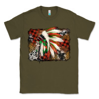 Army Green indian headdress christmas Classic Tee - Jasminsmagicworld