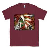 Burgundy indian headdress christmas Classic Tee - Jasminsmagicworld