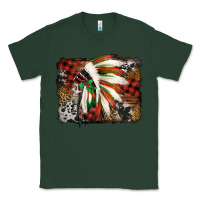 Sports Green indian headdress christmas Classic Tee - Jasminsmagicworld