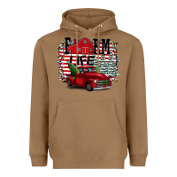 Toasted Coconut Farm Life Christmas Heavyweight Hoodie - Bettercallsaul