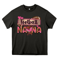 Asphalt football nana with leopard Heavy Core Tee - Zillion Design Studio