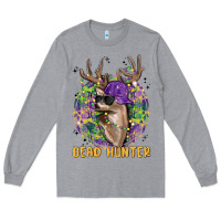 Heather Grey bead hunter Long Sleeve Tee - MaliasSmallBusiness