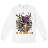 White bead hunter Long Sleeve Tee - MaliasSmallBusiness