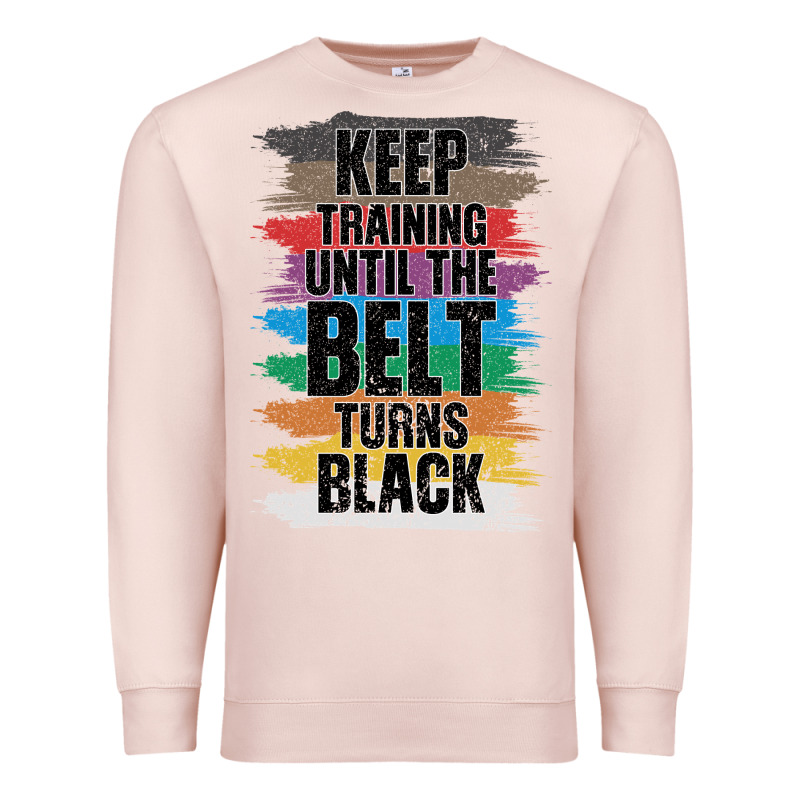 Black Belt Martial Art Training Karate Taekwondo Premium Sweatshirt by Bettercallsaul | Teevron