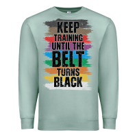 Seafoam Black Belt Martial Art Training Karate TaeKwonDo Premium Sweatshirt - Bettercallsaul