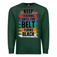 Sports Green Black Belt Martial Art Training Karate TaeKwonDo Premium Sweatshirt - Bettercallsaul