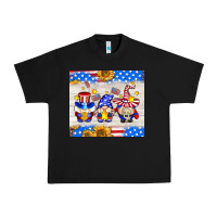 Black American gnomes Urban Heavy Tee - AdoDesignShop