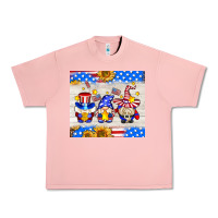 Salmon American gnomes Urban Heavy Tee - AdoDesignShop