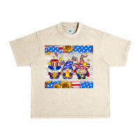 Sandshell American gnomes Urban Heavy Tee - AdoDesignShop