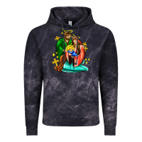 Cloud Black oh holy night  with cross ado Vintage Hoodie - AdoDesignShop