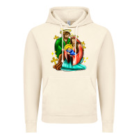 Vintage Artic oh holy night  with cross ado Vintage Hoodie - AdoDesignShop