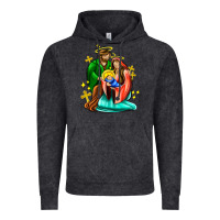 Vintage Black oh holy night  with cross ado Vintage Hoodie - AdoDesignShop