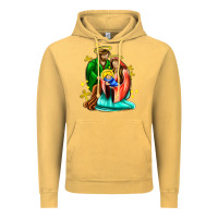 Vintage Mustard oh holy night  with cross ado Vintage Hoodie - AdoDesignShop