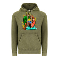 Vintage Olive oh holy night  with cross ado Vintage Hoodie - AdoDesignShop